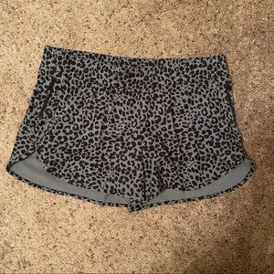 NWOT Leopard Athletic Shorts